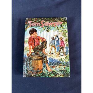 Vintage Tom Sawyer Book- Mark Twain-Whitman-1955